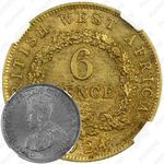 6 пенсов 1924, Н [Британская Западная Африка]