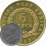 6 пенсов 1925 [Британская Западная Африка]