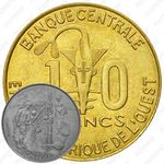 10 франков 2010 [Западная Африка (BCEAO)]