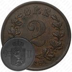 2 эре 1884 [Норвегия]