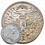 1 крейцер 1749-1754, Мария Терезия - Орел с гербом Штирии [Австрия]