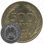 500 франков 2010 [Джибути]