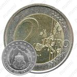 2 евро 2004, 75 лет образования Государства Ватикан [Ватикан]