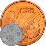 2 евроцента 2001-2005 [Монако]