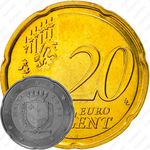 20 евроцентов 2008-2019 [Мальта]