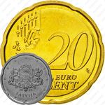20 евроцентов 2014-2019 [Латвия]