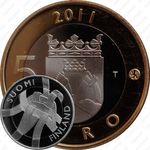 5 евро 2011, Исторические регионы Финляндии - Карелия [Финляндия]