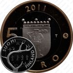 5 евро 2011, Исторические регионы Финляндии - Лапландия [Финляндия]