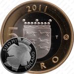 5 евро 2011, Исторические регионы Финляндии - Остроботния [Финляндия]