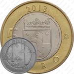 5 евро 2013, Исторические регионы Финляндии. Строения - Сатакунта [Финляндия]