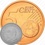 5 евроцентов 2002-2005 [Ватикан]