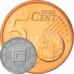 5 евроцентов 2008-2019 [Мальта]