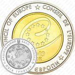5 гривен 2009, 60 лет Совету Европы [Украина]