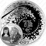 1½ евро 2002, Персонажи сказок - Белоснежка [Франция]