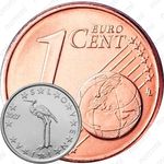 1 евроцент 2007-2019 [Словения]