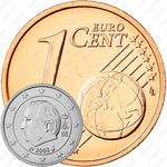 1 евроцент 2008 [Бельгия]