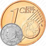 1 евроцент 2009-2013 [Бельгия]