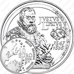 10 евро 2006, 400 лет со дня смерти Юста Липсия [Бельгия]