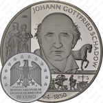 10 евро 2014, 250 лет со дня рождения Иоганна Готфрида Шадова [Германия]