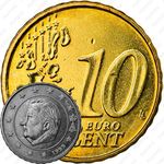 10 евроцентов 1999-2006 [Бельгия]