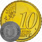 10 евроцентов 2008-2019 [Мальта]