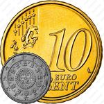 10 евроцентов 2008-2019 [Португалия]
