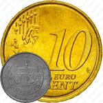 10 евроцентов 2009-2019 [Словакия]