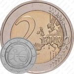 2 евро 2009, 10 лет монетарной политики ЕС (EMU) и введения евро [Словакия]