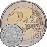 2 евро 2009, 10 лет монетарной политики ЕС (EMU) и введения евро [Словения]