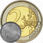 2 евро 2013, 100 лет Королевскому Метеорологическому Институту [Бельгия]