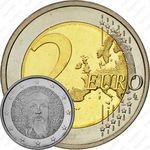 2 евро 2013, 125 лет со дня рождения Франса Эмиля Силланпяя [Финляндия]