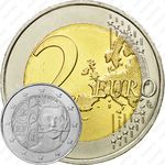 2 евро 2013, 150 лет со дня рождения Пьера де Кубертена [Франция]