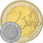 2 евро 2013, 800 лет со дня открытия пещеры Постойнска-Яма [Словения]