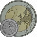 2 евро 2015, 150 лет со дня рождения Яна Сибелиуса [Финляндия]