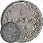 1 марка 1892, L