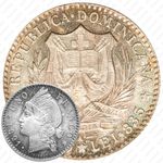1 франк 1891 [Доминикана]