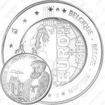500 франков 2000, Карл V [Бельгия]