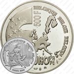 500 франков 2001, Президентство Бельгии в ЕС [Бельгия]
