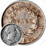 ¼ франка 1809 [Франция]