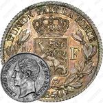 ¼ франка 1849-1850 [Бельгия]