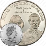 1 доллар 2005, Свадьба Принца Чарльза и Камиллы Паркер-Боулз [Австралия]