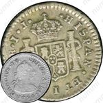 ½ реала 1789-1791 [Перу]