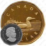 1 доллар 2004, Гагара [Канада]