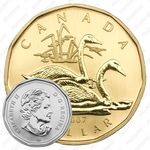 1 доллар 2007, Лебедь-трубач [Канада]