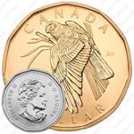 1 доллар 2010, Северный лунь [Канада]