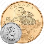 1 доллар 2012, Мать Гагара и птенцы [Канада]
