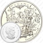 1 доллар 2013, 250 лет окончанию Семилетней войны [Канада]