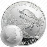 100 долларов 2014, Белоголовый орлан [Канада]