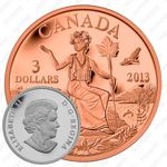 3 доллара 2013, Аллегория [Канада]