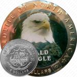 5 долларов 2000, Дикая природа Северной Америки - Белоголовый орлан [Либерия]